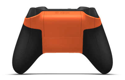 Manette sans fil Xbox - Body: Zest Orange, D-Pads: Carbon Black (Metallic), Thumbsticks: Carbon Black