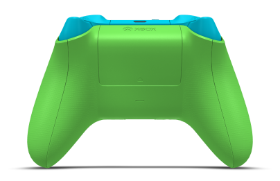 Xbox Wireless Controller - Body: Velocity Green, D-Pads: Dragonfly Blue, Thumbsticks: Dragonfly Blue