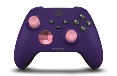 Xbox Wireless Controller - Body: Astral Purple, D-Pads: Retro Pink (Metallic), Thumbsticks: Retro Pink