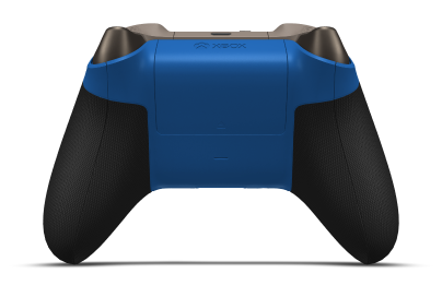 Xbox Wireless Controller - Body: Shock Blue, D-Pads: Desert Tan (Metallic), Thumbsticks: Desert Tan