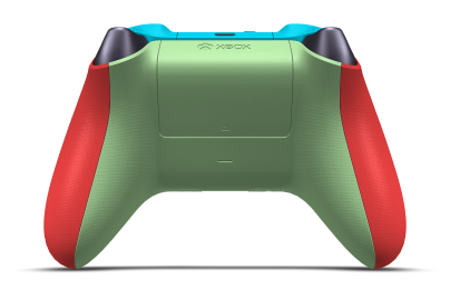 Xbox Wireless Controller - Body: Pulse Red, D-Pads: Soft Purple (Metallic), Thumbsticks: Soft Purple