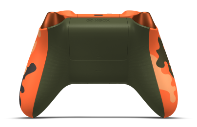 Xbox Wireless Controller - Hoofdtekst: Blaze Camo, D-Pads: Nachtelijk groen (metallic), Duimsticks: Nachtelijk groen