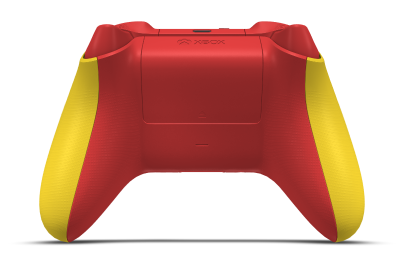 Xbox Wireless Controller - Framsida: Lighting Yellow, Styrknappar: Dragonfly Blue, Styrspakar: Eldröd