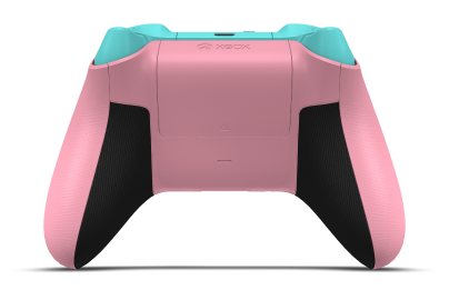 Xbox Wireless Controller - Cuerpo: Rosa retro, Crucetas: Azul glaciar (metálico), Palancas de mando: Azul glaciar