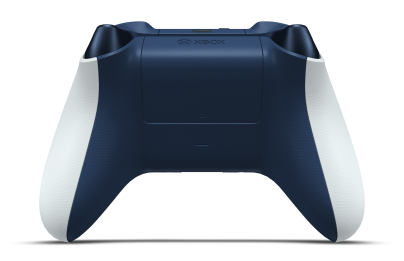 Xbox Wireless Controller - Corps: Robot White, BMD: Midnight Blue (métallique), Joysticks: Midnight Blue