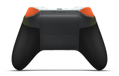 Xbox Wireless Controller - Body: Forest Camo, D-Pads: Robot White, Thumbsticks: Soft Orange