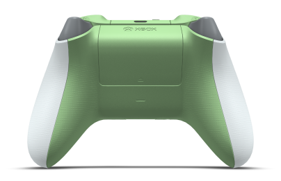 Xbox Wireless Controller - Framsida: Robotvit, Styrknappar: Askgrå, Styrspakar: Mjukt grönt