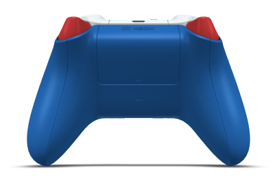Xbox Wireless Controller - Hoofdtekst: Shockblauw, D-Pads: Pulsrood, Duimsticks: Middernachtblauw