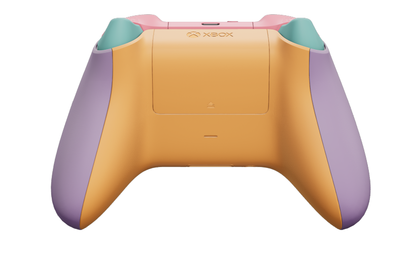 Xbox Wireless Controller - Body: Soft Purple, D-Pads: Glacier Blue, Thumbsticks: Soft Orange