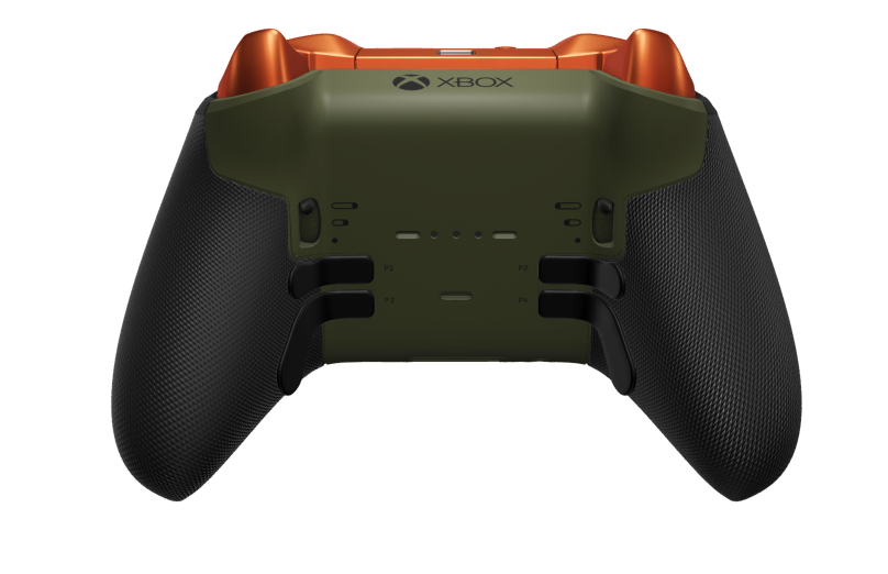 Xbox Elite draadloze controller Series 2 - Core - Body: Nocturnal Green + Rubberized Grips, D-pad: Faceted, Nocturnal Green (Metal), Back: Nocturnal Green + Rubberized Grips