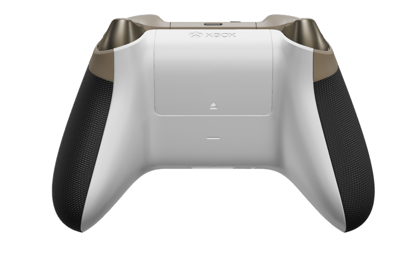 Xbox Wireless Controller - Body: Desert Tan, D-Pads: Robot White, Thumbsticks: Robot White