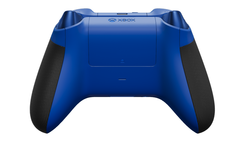 Xbox Wireless Controller - Body: Shock Blue, D-Pads: Photon Blue (Metallic), Thumbsticks: Shock Blue