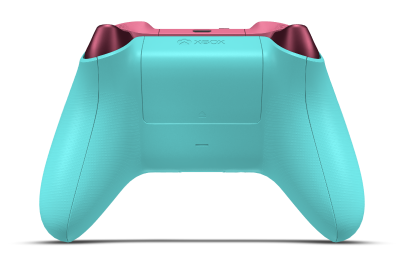 Xbox Wireless Controller - Corps: Glacier Blue, BMD: Deep Pink (métallique), Joysticks: Deep Pink