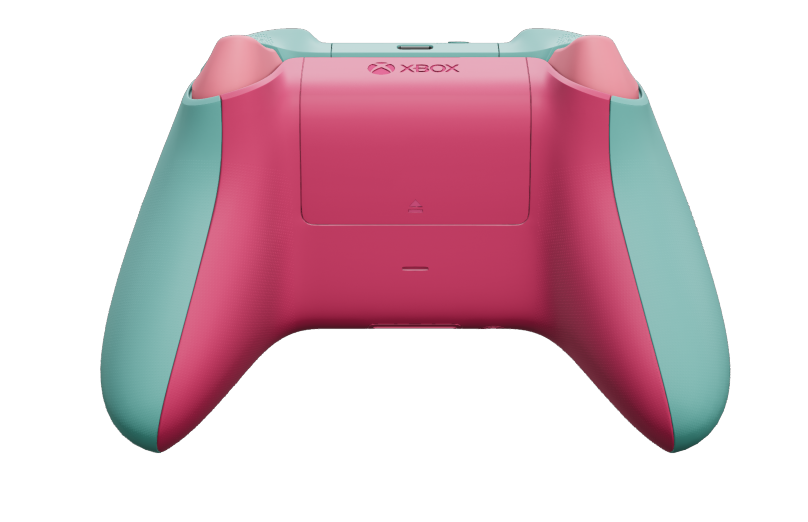 Mando inalámbrico Xbox - Body: Glacier Blue, D-Pads: Deep Pink, Thumbsticks: Retro Pink