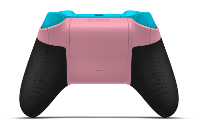 Xbox Wireless Controller - Corpo: Rosa Retro, Botões Direcionais: Azul Libélula, Manípulos Analógicos: Preto Carbono