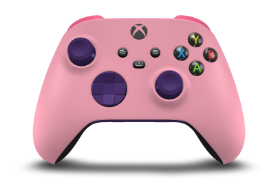 Xbox Wireless Controller - Hoofdtekst: Retro-roze, D-Pads: Astral Purple, Duimsticks: Astral Purple