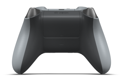 Xbox Wireless Controller - Hoofdtekst: Ash Grey, D-Pads: Carbonzwart (metallic), Duimsticks: Carbonzwart