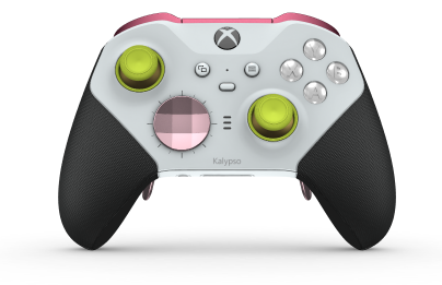 Xbox Elite Wireless Controller Series 2 – Core - Behuizing voorzijde: Robotwit + rubberen handvatten, D-pad: Facet, Soft Pink (Metal), Behuizing achterzijde: Robotwit + rubberen handvatten