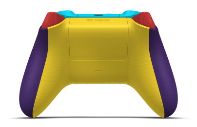 Xbox Wireless Controller - Corpo: Roxo Astral, Botões Direcionais: Azul Libélula (Metálico), Manípulos Analógicos: Vermelho Forte