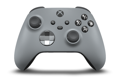Kontroler bezprzewodowy Xbox - Corpo: Cinza, Botões Direcionais: Cinza (Metálico), Manípulos Analógicos: Storm Grey