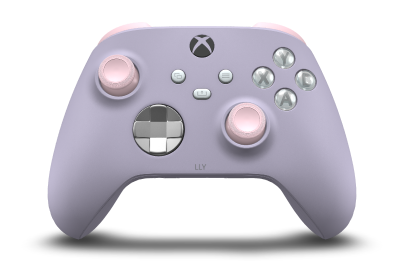 Manette sans fil Xbox - Body: Soft Purple, D-Pads: Bright Silver (Metallic), Thumbsticks: Soft Pink