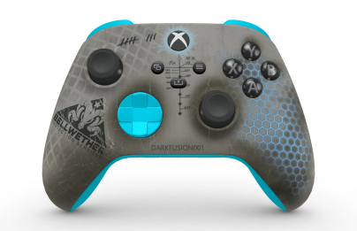 Xbox Wireless Controller – Redfall Limited Edition - Body: Jacob Boyer, D-Pads: Dragonfly Blue, Thumbsticks: Carbon Black