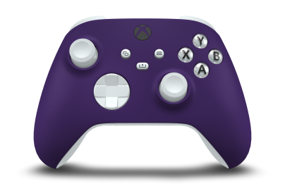 Xbox Wireless Controller - Hoofdtekst: Astral Purple, D-Pads: Robot White, Duimsticks: Robot White