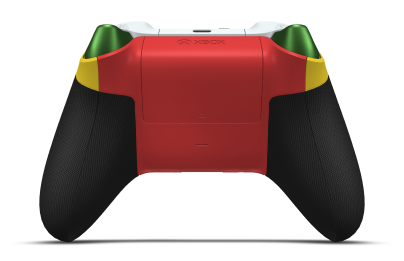 Xbox 無線控制器 - Body: 亮黃色, D-Pads: Carbon Black (Metallic), Thumbsticks: Carbon Black