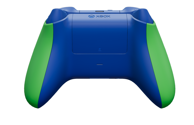 Xbox Wireless Controller - Corps: Velocity Green, BMD: Shock Blue, Joysticks: Velocity Green