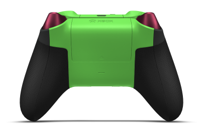 Xbox Wireless Controller - Body: Carbon Black, D-Pads: Deep Pink (Metallic), Thumbsticks: Velocity Green