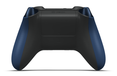 Manette avec corps Midnight Blue, BMD Midnight Blue (métallique) et joysticks Carbon Black - Vue arrière
