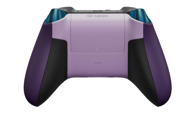 Xbox Wireless Controller - Body: Stellar Shift, D-Pads: Soft Purple (Metallic), Thumbsticks: Pulse Red