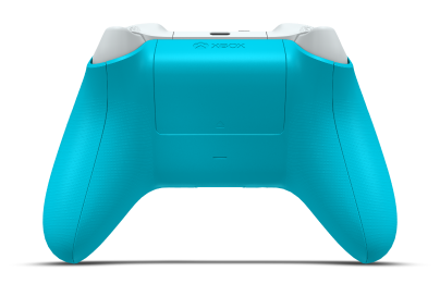Xbox Wireless Controller - Korpus: Opalizujący błękit, Pady kierunkowe: Biel robota, Drążki: Biel robota