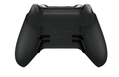 Controller Wireless Elite per Xbox Series 2 - Nucleo - Body: Carbon Black + Rubberized Grips, D-pad: Cross, Storm Gray (Metal), Back: Carbon Black + Rubberized Grips