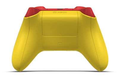Xbox Wireless Controller - Corpo: Lighting Yellow, Botões Direcionais: Azul Choque, Manípulos Analógicos: Azul Choque