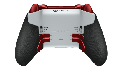 Xbox Elite 無線控制器 Series 2 - Core - Body: Carbon Black + Rubberized Grips, D-pad: Facet, Carbon Black (Metal), Back: Robot White + Rubberized Grips