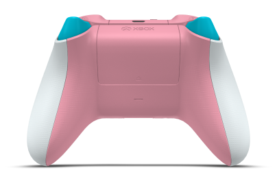 Xbox 無線控制器 - Body: Robot White, D-Pads: Retro Pink, Thumbsticks: Dragonfly Blue