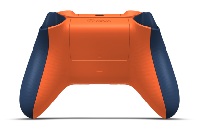Xbox Wireless Controller - Body: Midnight Blue, D-Pads: Midnight Blue, Thumbsticks: Zest Orange