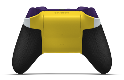 Xbox Wireless Controller - Hoofdtekst: Robotwit, D-Pads: Astralpaars, Duimsticks: Lighting Yellow