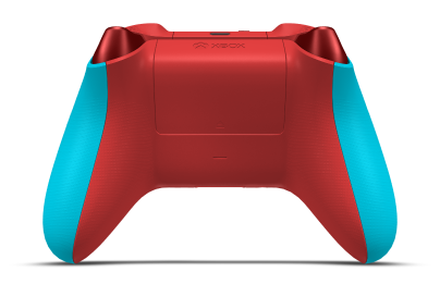 Xbox Wireless Controller - Body: Dragonfly Blue, D-Pads: Oxide Red (Metallic), Thumbsticks: Pulse Red
