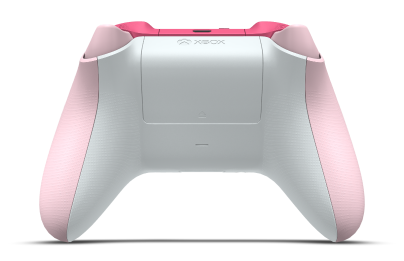 Xbox ワイヤレス コントローラー - Hoveddel: Blød pink, D-blokke: Gletsjerblå, Thumbsticks: Robothvid