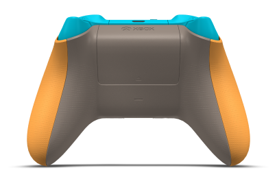 Xbox Wireless Controller - Body: Soft Orange, D-Pads: Dragonfly Blue, Thumbsticks: Desert Tan