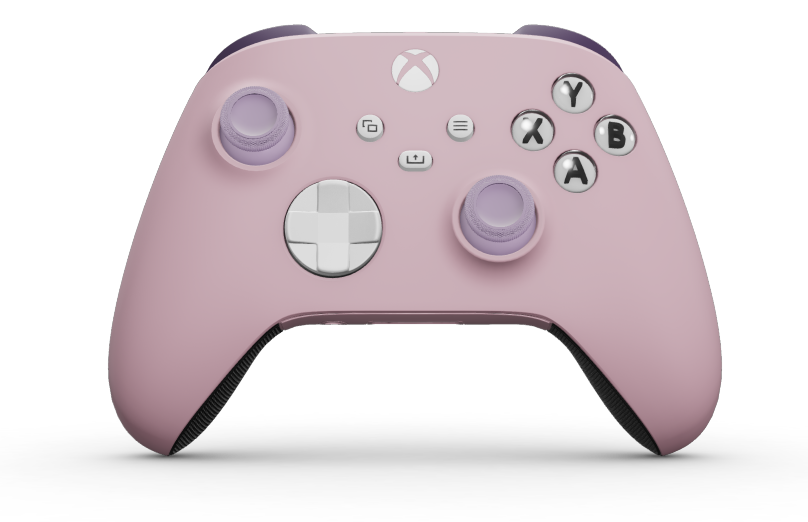 Xbox Wireless Controller - 몸체: 소프트 핑크, 방향 패드: 로봇 화이트, 엄지스틱: 소프트 퍼플