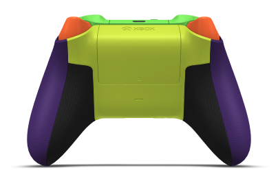Xbox Wireless Controller - 機身: 星雲紫, 方向鍵: 疾速綠, 搖桿: 熱帶橘