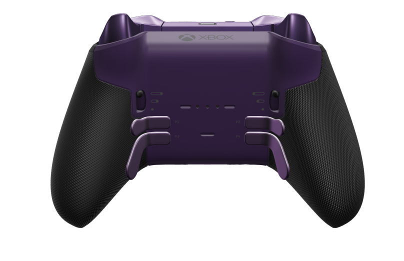 Xbox Elite Wireless Controller Series 2 - Core - 本體: 星雲紫 + 橡膠握把, 方向鍵: 多面向，柔紫色 (金屬), 背面: 星雲紫 + 橡膠握把