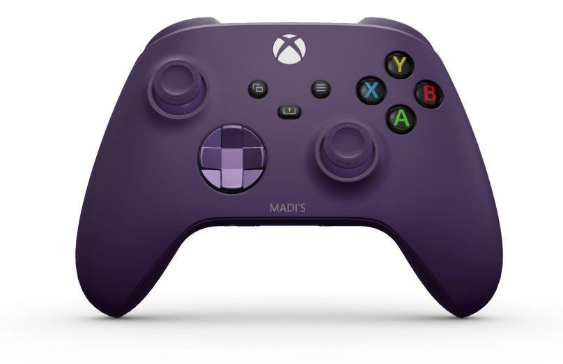 Xbox Wireless Controller - Corps: Astral Purple, BMD: Astral Purple (métallique), Joysticks: Astral Purple