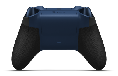Xbox Wireless Controller - Hoofdtekst: Carbon Black, D-Pads: Middernachtblauw (metallic), Duimsticks: Middernachtblauw