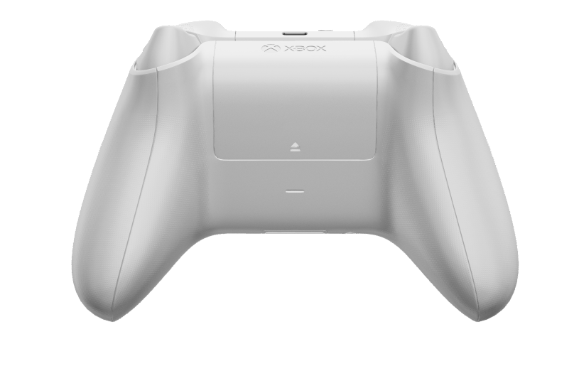 Xbox Wireless Controller - Tělo: Robotická bílá, Řídicí kříže: Popelově šedá, Palcové ovladače: Bouřkově šedá