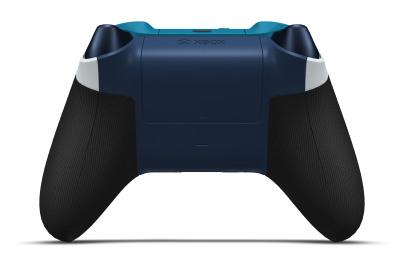 Xbox Wireless Controller - Corpo: Branco Robot, Botões Direcionais: Roxo Astral (Metálico), Manípulos Analógicos: Azul Noturno