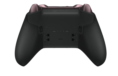 Xbox Elite Wireless Controller Series 2 - Core - Corps: Carbon Black + Rubberized Grips, BMD: Facette, Soft Pink (métal), Arrière: Carbon Black + Rubberized Grips